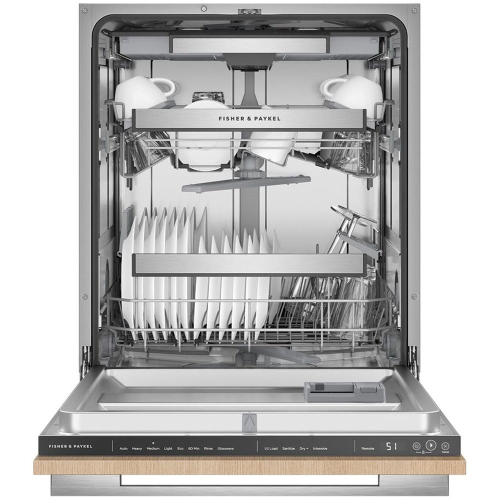 Fisher and Paykel DW60U4HI2 Series 7 Fully Integrated Dishwasher 16 Settings