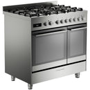 Fisher and Paykel OR90L7DBGFX2 Series 7 Contemporary Dual Fuel 5 Burner Range Cooker Stainless Steel