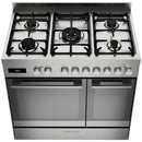 Fisher and Paykel OR90L7DBGFX2 Series 7 Contemporary Dual Fuel 5 Burner Range Cooker Stainless Steel