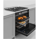 Fisher and Paykel OR90SCG4B1 Series 7 Classic Dual Fuel Range Cooker With Single Oven Black