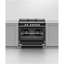 Fisher and Paykel OR90SCG4B1 Series 7 Classic Dual Fuel Range Cooker With Single Oven Black