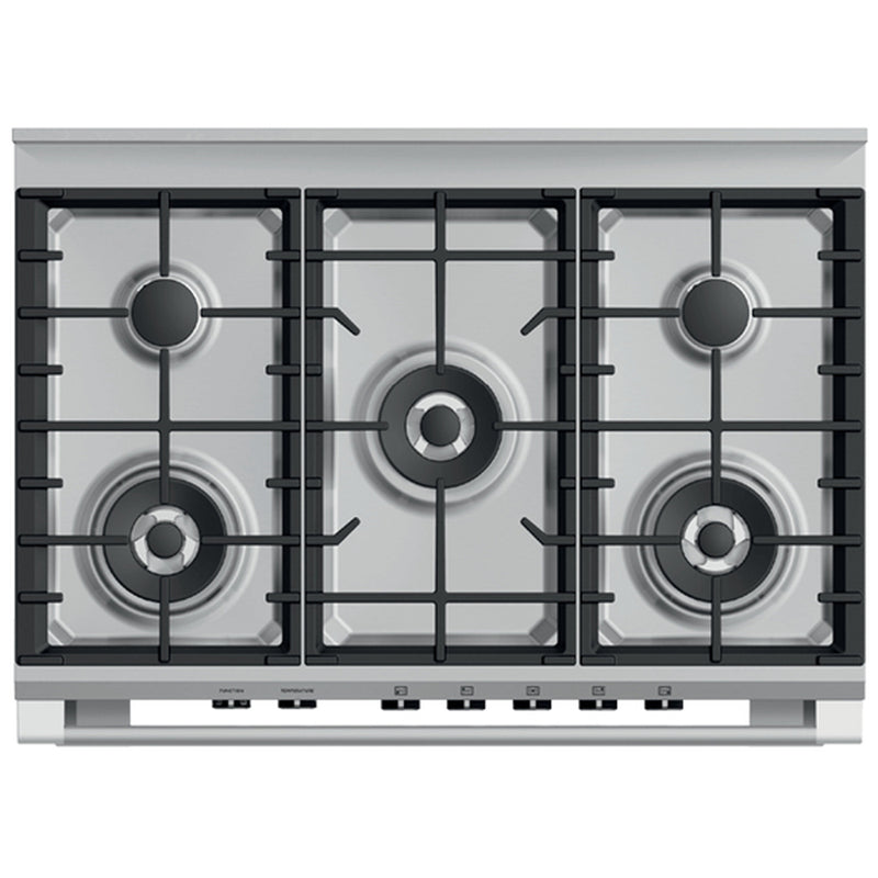 Fisher and Paykel OR90SCG4B1 Series 7 Classic Dual Fuel Range Cooker With Single Oven Black