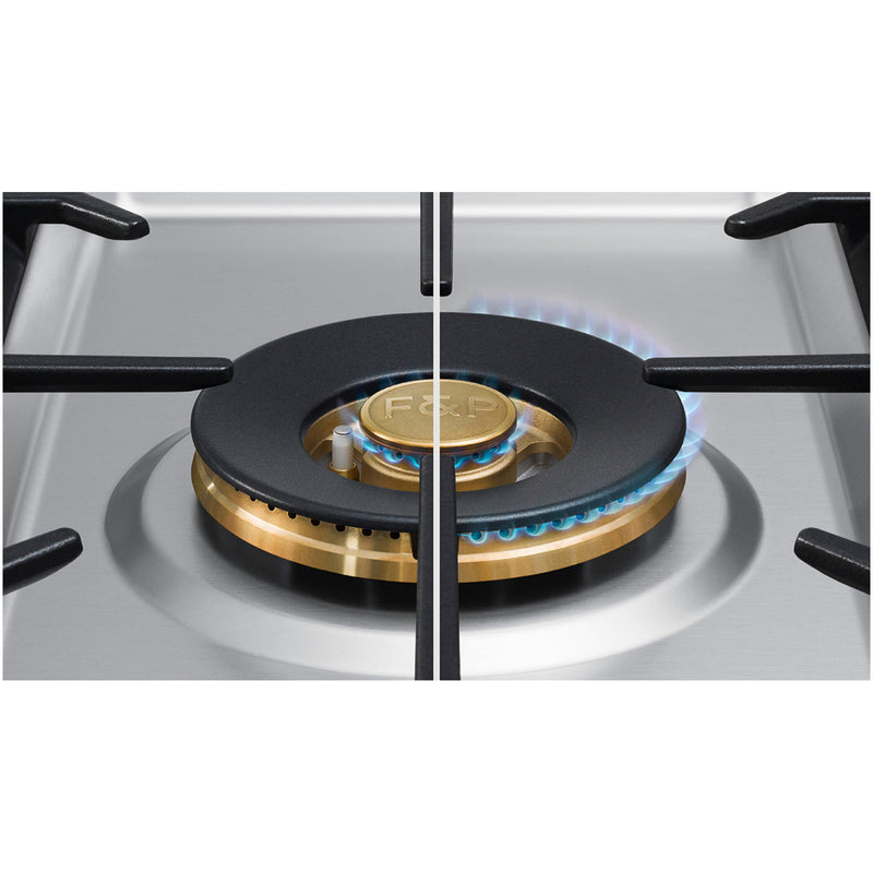 Fisher and Paykel OR90SCG6B1 Classic Single Oven Dual Fuel Range Cooker With Pyrolytic Cleaning Black