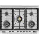 Fisher and Paykel OR90SCG6B1 Classic Single Oven Dual Fuel Range Cooker With Pyrolytic Cleaning Black