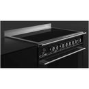 Fisher and Paykel OR90SCI6B1 Series 9 Classic Single Oven Induction Range Cooker With Pyrolytic Cleaning Black