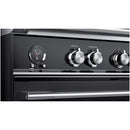 Fisher and Paykel OR90SCI6B1 Series 9 Classic Single Oven Induction Range Cooker With Pyrolytic Cleaning Black