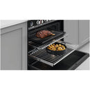 Fisher and Paykel OR90SCI6B1 Series 9 Classic Single Oven Induction Range Cooker With Pyrolytic Cleaning Black