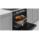 Fisher and Paykel OR90SDG4X1 Series 7 Contemporary Dual Fuel Range Cooker With Gas Hob Stainless Steel
