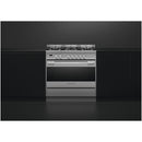 Fisher and Paykel OR90SDG4X1 Series 7 Contemporary Dual Fuel Range Cooker With Gas Hob Stainless Steel