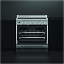 Fisher and Paykel OR90SDI6X1 Series 9 Classic Single Oven Induction Range Cooker With Pyrolytic Cleaning Stainless Steel