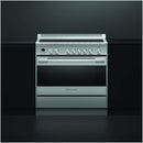 Fisher and Paykel OR90SDI6X1 Series 9 Classic Single Oven Induction Range Cooker With Pyrolytic Cleaning Stainless Steel