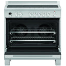 Fisher and Paykel OR90SDI6X1 Series 9 Classic Single Oven Induction Range Cooker With Pyrolytic Cleaning Stainless Steel