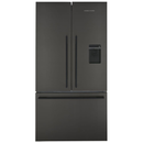 Fisher And Paykel RF540ADUB7 Series 7 Freestanding Plumbed-In American Fridge Freezer Black Steel