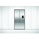 Fisher And Paykel RF540ADUX6 Series 7 Freestanding Plumbed-In American Fridge Freezer Stainless Steel