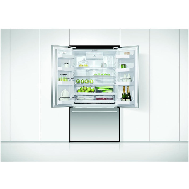 Fisher And Paykel RF540ADUX6 Series 7 Freestanding Plumbed-In American Fridge Freezer Stainless Steel