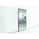 Fisher And Paykel RF540ADUX6 Series 7 Freestanding Plumbed-In American Fridge Freezer Stainless Steel