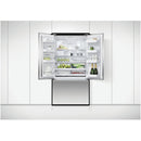Fisher And Paykel RF540ANUX6 Series 7 Freestanding Plumbed-In American Fridge Freezer Stainless Steel