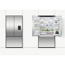 Fisher And Paykel RF540ANUX6 Series 7 Freestanding Plumbed-In American Fridge Freezer Stainless Steel