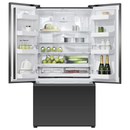 Fisher And Paykel RF540AZUB6 Series 7 Freestanding Plumbed-In American Fridge Freeze Matte Black