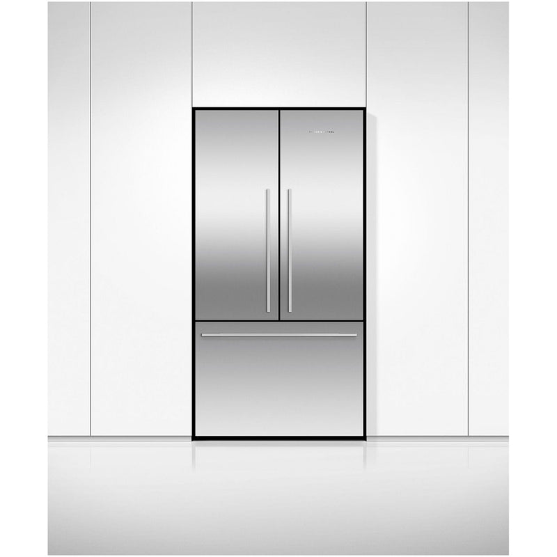 Fisher And Paykel RF610ADJX7 Series 7 Freestanding Plumbed-In American Fridge Freezer Stainless Steel