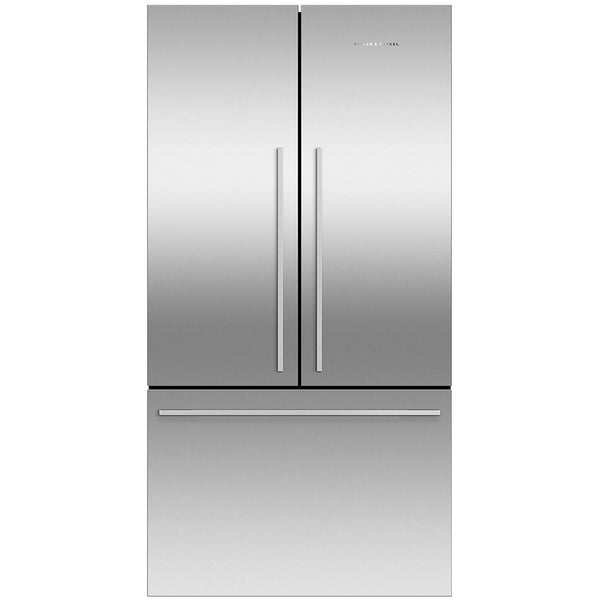 Fisher And Paykel RF610ADJX7 Series 7 Freestanding Plumbed-In American Fridge Freezer Stainless Steel
