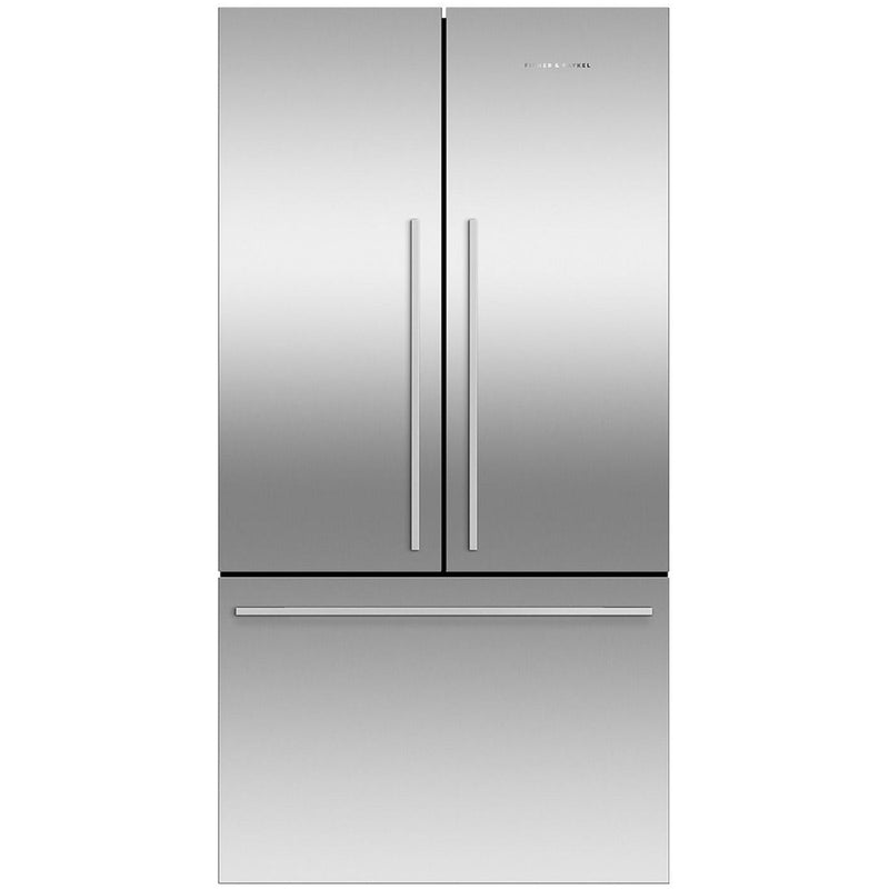 Fisher And Paykel RF610ADJX7 Series 7 Freestanding Plumbed-In American Fridge Freezer Stainless Steel