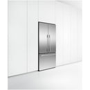 Fisher and Paykel RF610ADX6 Series 7 Freestanding Plumbed-In American Fridge Freezer Stainless Steel
