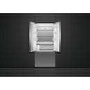 Fisher & Paykel RF505ANUX1 Series 7 Freestanding Plumbed-In American Fridge Freezer - Stainless Steel - E Rated