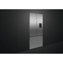 Fisher & Paykel RF505ANUX1 Series 7 Freestanding Plumbed-In American Fridge Freezer - Stainless Steel - E Rated