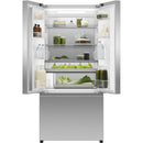 Fisher & Paykel RF505ANUX1 Series 7 Freestanding Plumbed-In American Fridge Freezer - Stainless Steel - E Rated