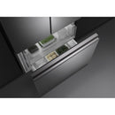Fisher & Paykel RF505ANUX1 Series 7 Freestanding Plumbed-In American Fridge Freezer - Stainless Steel - E Rated