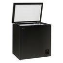 Fridgemaster MCF198EB 191 Litres Chest Freezer Black Black