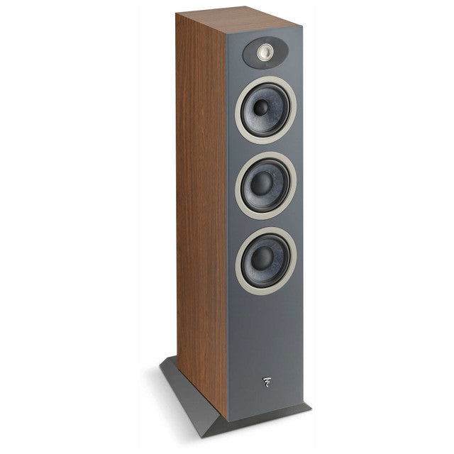 Focal Theva N2 Compact Floor Standing Speakers Pairs Dark Wood
