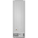 Haier 3D 60 Series 5 HTW5618EWMG Wifi Connected Total No Frost Freestanding Fridge Freezer - Stainless Steel - E Rated Silver