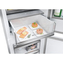 Haier HBW7518CTK 177cm 70/30 Integrated Total No Frost Fridge Freezer with Sliding Door Hinge White - C Rated White