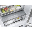 Haier HBW7518CTK 177cm 70/30 Integrated Total No Frost Fridge Freezer with Sliding Door Hinge White - C Rated White