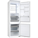 Haier HBW7518CTK 177cm 70/30 Integrated Total No Frost Fridge Freezer with Sliding Door Hinge White - C Rated White