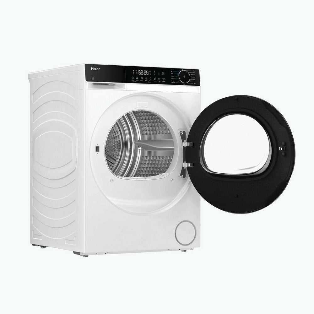 Haier HD80-D357U1 8kg Freestanding Heat Pump Tumble Dryer White - D Rated White