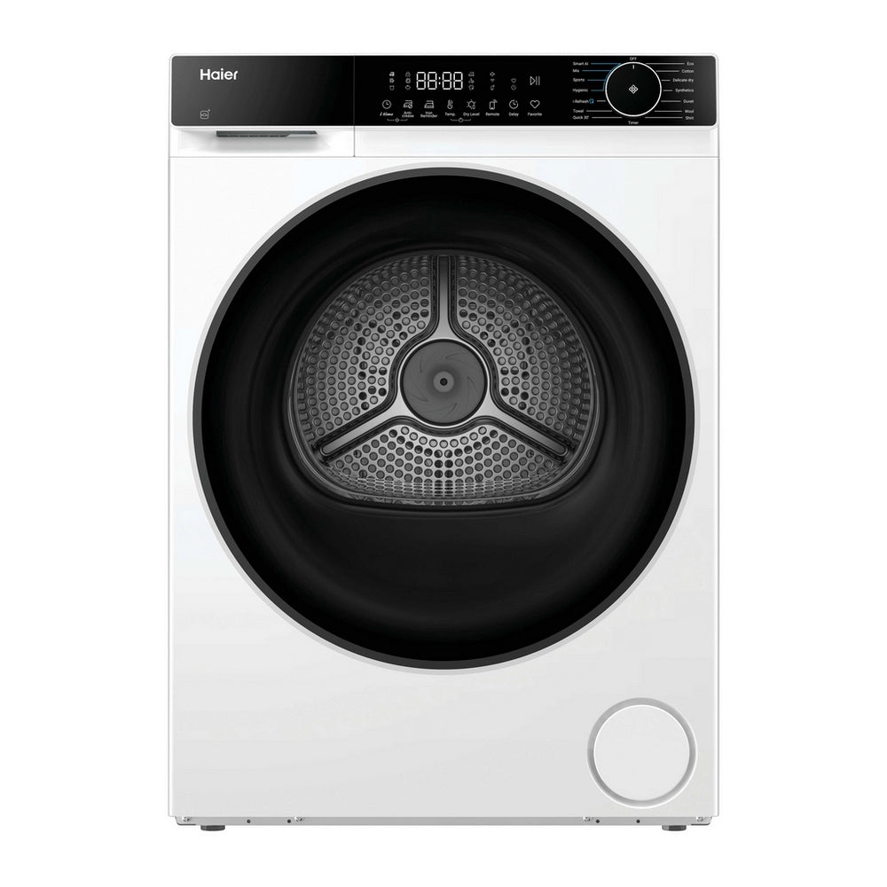 Haier HD80-D357U1 8kg Freestanding Heat Pump Tumble Dryer White - D Rated White