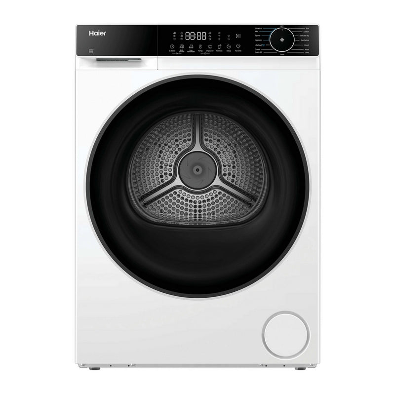 Haier HD80-D357U1 8kg Freestanding Heat Pump Tumble Dryer White - D Rated White