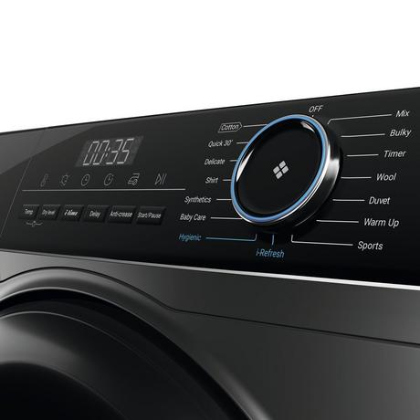Haier HD90-A2939S-UK 9kg Heat Pump Tumble Dryer Graphite