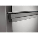 Haier HDPR3618DNPK 185cm High 60/40 Freestanding Frost Free Fridge Freezer - Stainless Steel Silver