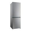 Haier HDPR3618DNPK 185cm High 60/40 Freestanding Frost Free Fridge Freezer - Stainless Steel Silver