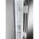 Haier HSR5918DNMP Frost Free Non-Plumbed American Fridge Freezer - Platinum Inox