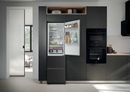 Haier HTR3518ENMTK 3D Series 3 60/40 Freestanding Frost Free Fridge Freezer Black Black