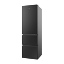 Haier HTR3518ENMTK 3D Series 3 60/40 Freestanding Frost Free Fridge Freezer Black Black
