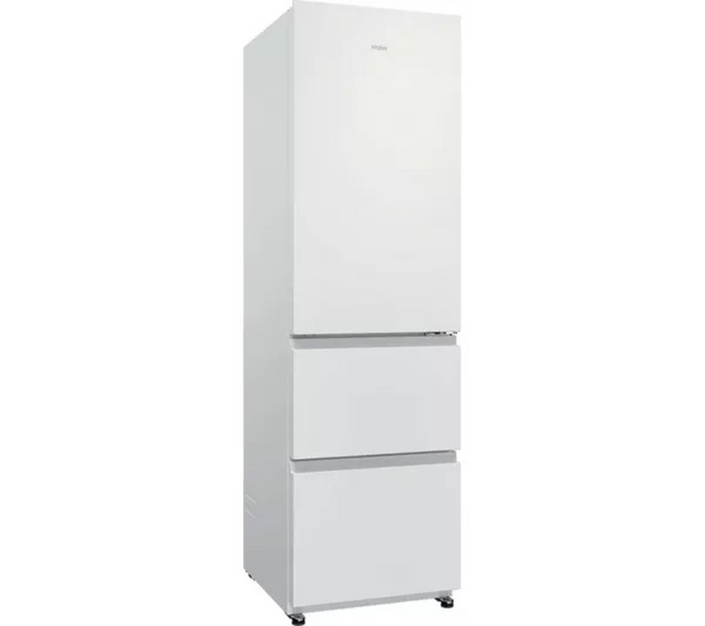 Haier HTR3518ENMWK 3D Series-3 60/40 Freestanding Total No Frost Fridge Freezer White White