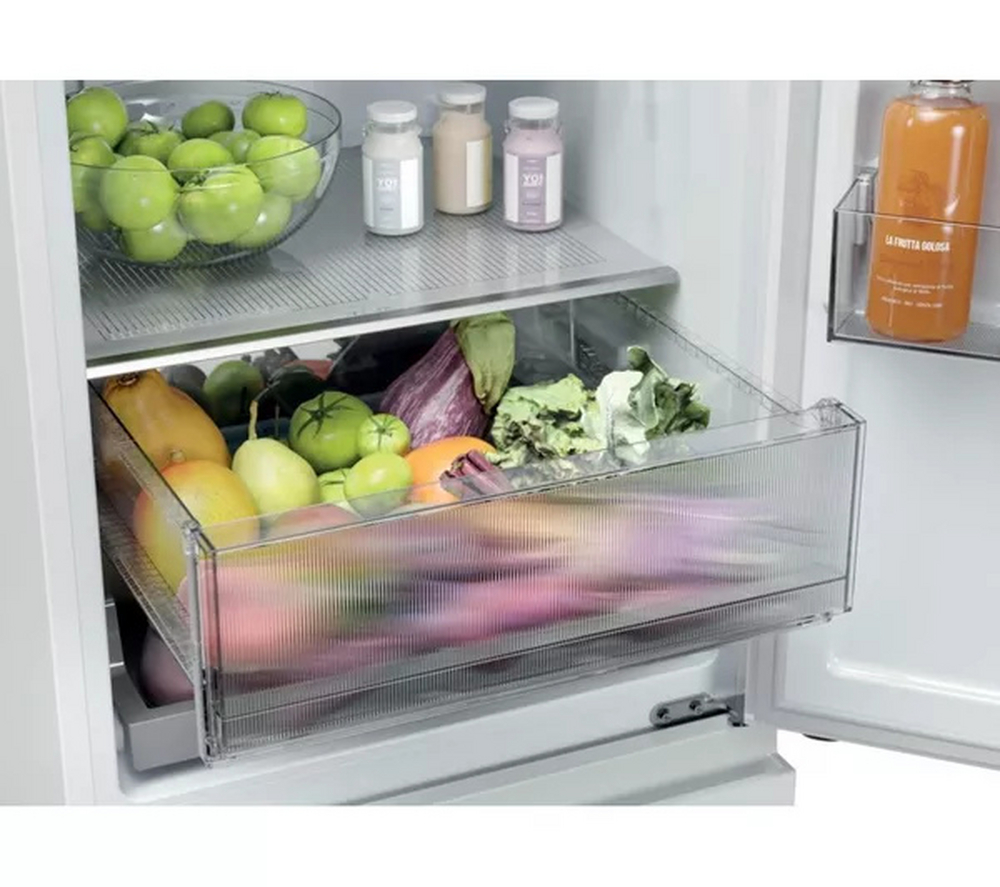 Haier HTR3518ENMWK 3D Series-3 60/40 Freestanding Total No Frost Fridge Freezer White White