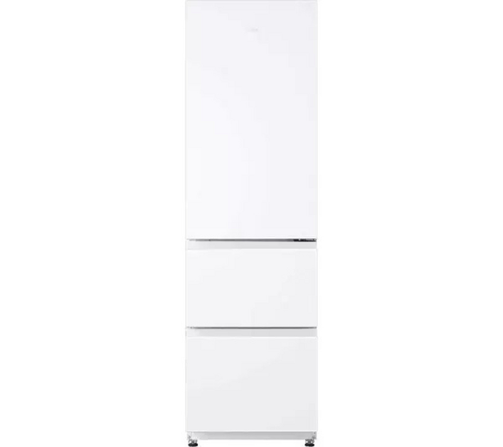 Haier HTR3518ENMWK 3D Series-3 60/40 Freestanding Total No Frost Fridge Freezer White White