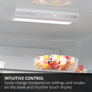 Haier HTR3618DNMG 60/40 Freestanding Total No Frost Fridge Freezer Silver
